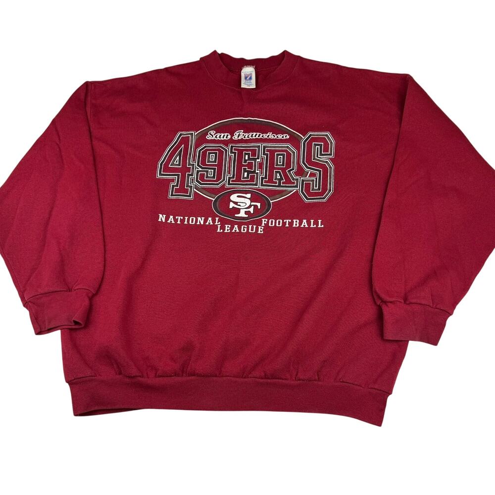Logo 7 San Francisco 49ers NFL Crewneck Sweatshirt 2XL